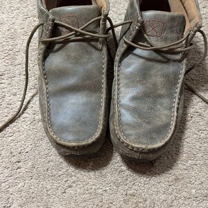 Women’s  Casual Leather Shoes - Brown